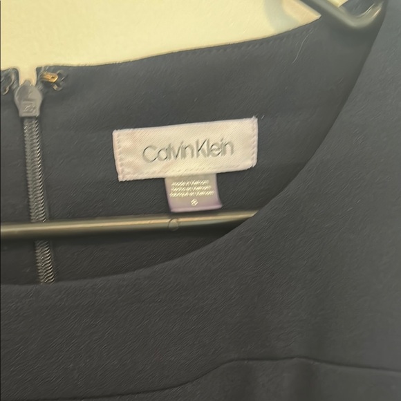 Sleek Navy Calvin Klein Dress - Picture 2 of 4